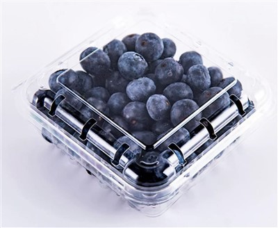 Flat loftræst 1 pint ílát