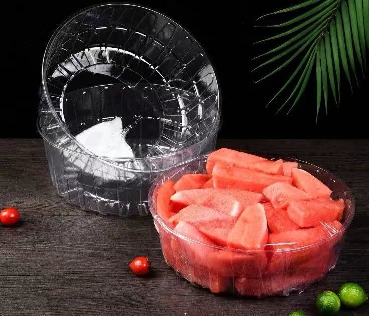 Transparent Round Fruit Box Without Lid best